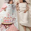 Thick infant sleeping bag quilt children's anti-kicking quilt autumn and winter style - universal for all seasons