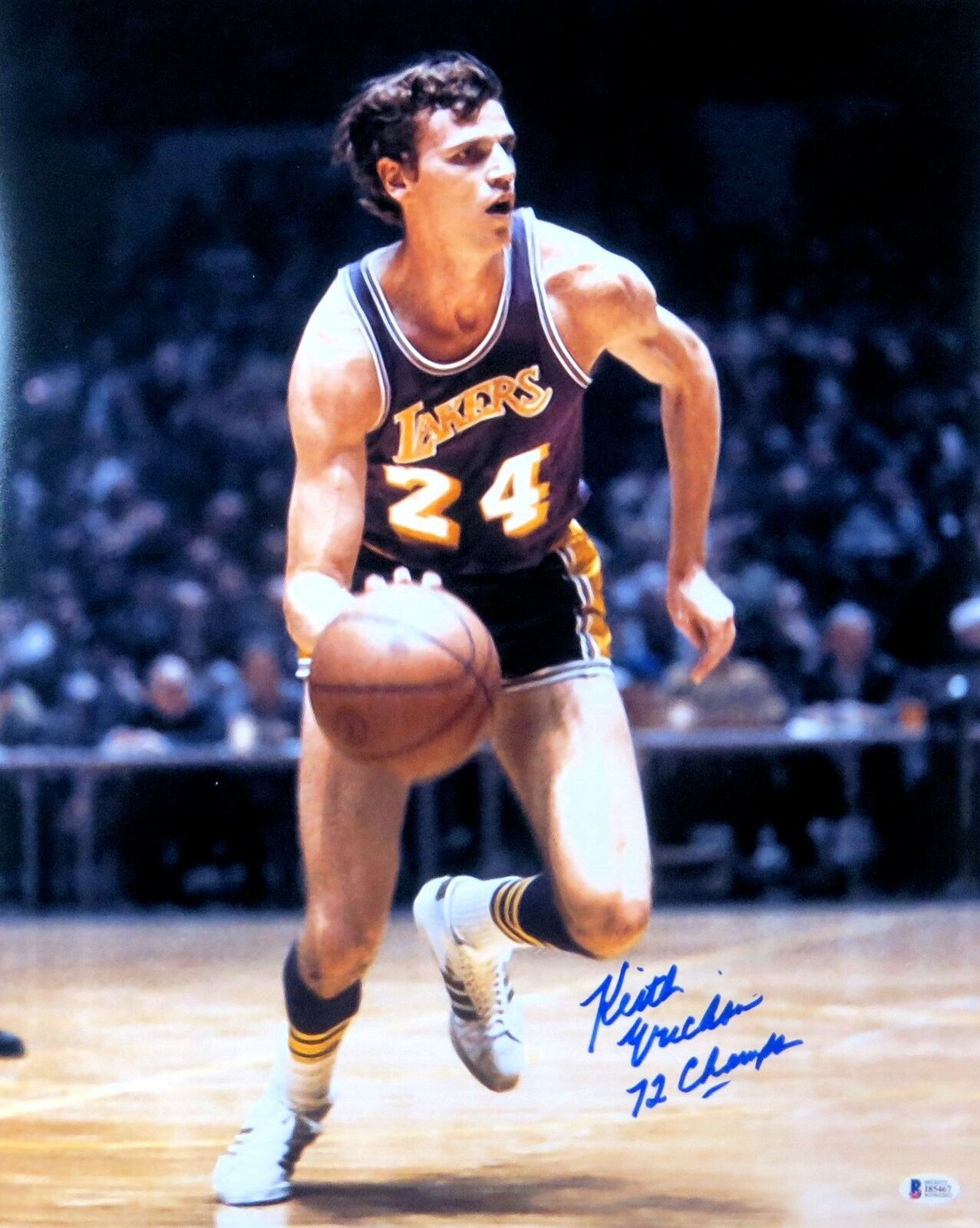 Keith Erickson Signed Autographed 16X20 Photo Poster painting Lakers 72 Champs