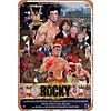 Rocky Balboa - Panneaux en &eacute;tain m&eacute;tallique(20*30cm/30*40cm)