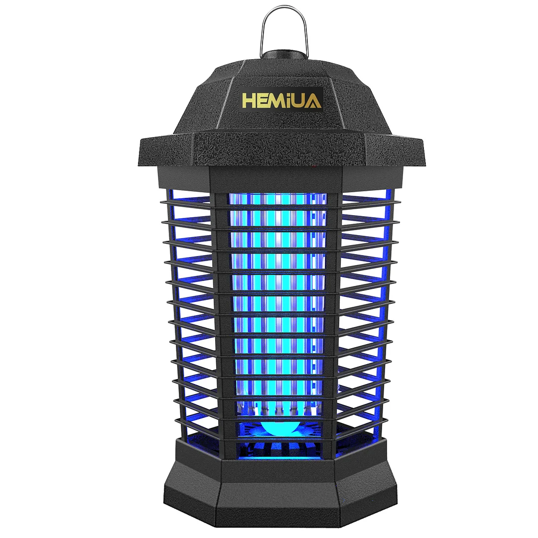 HEMIUA Bug Zapper, Electric Mosquito Zapper Outdoor, Electronic Mosquito Killer Indoor, Insect Catcher and Trap for House, Deck, Patio
