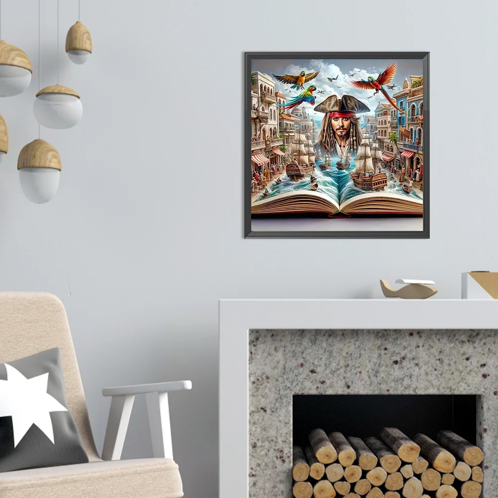 Diamond Painting - Full Round Drill - Pirates of the Caribbean(Canvas|50*50cm)