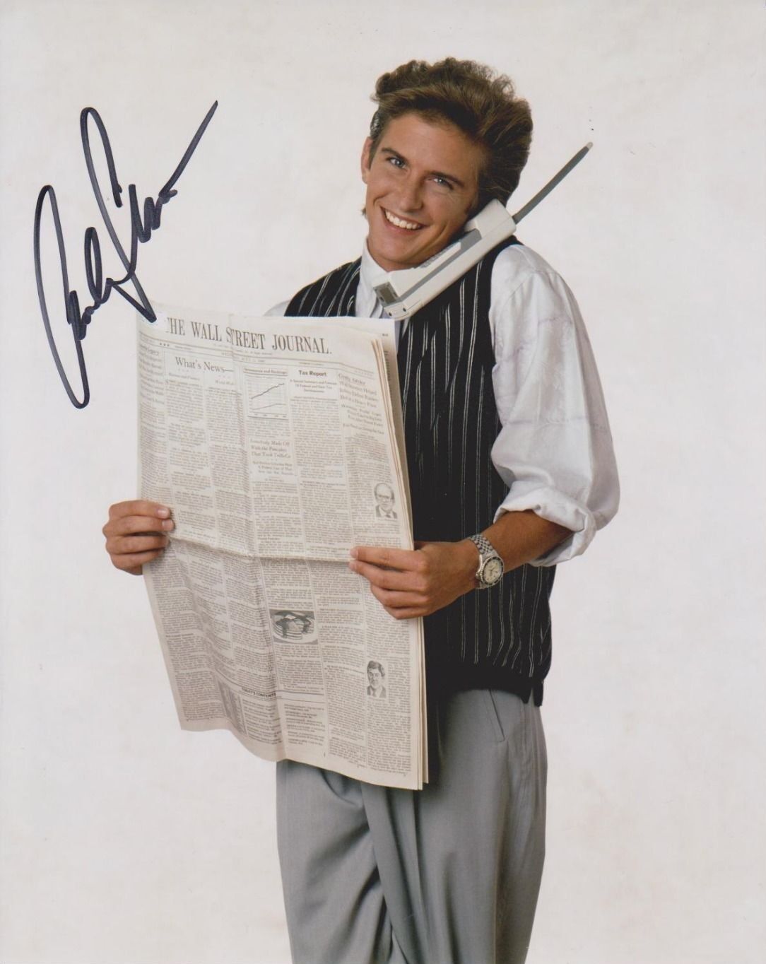 Charlie Schlatter Signed 8x10 Photo Poster painting - Ferris Bueller TV SERIES - CUTE! G58