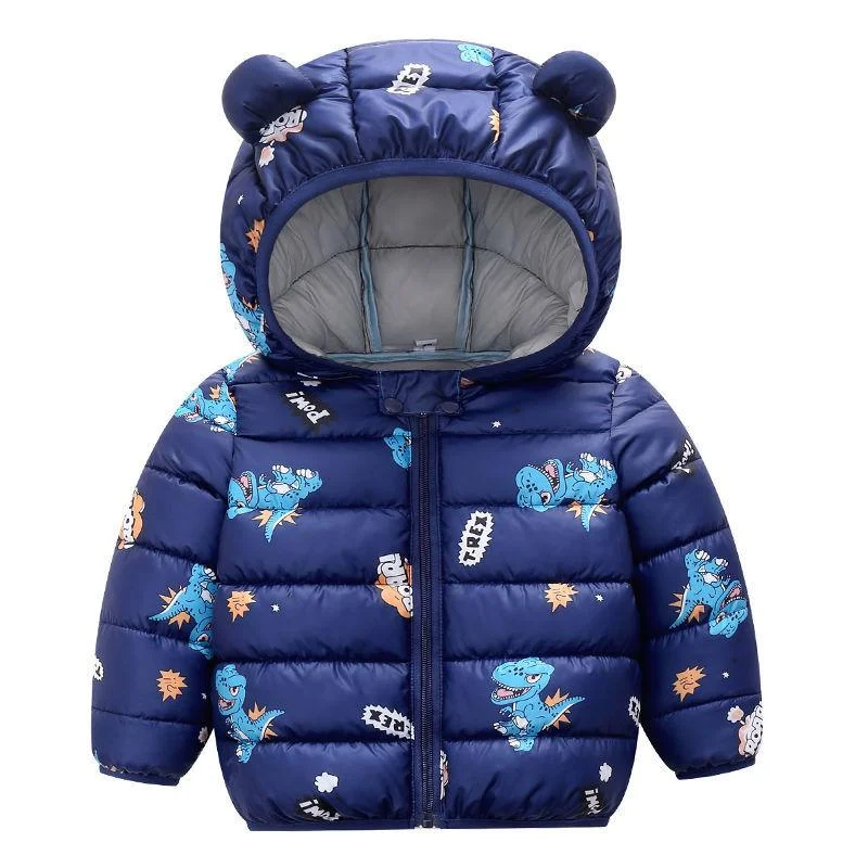 Cute Baby Girls Jacket Kids Boys Light Coats With Ear Hoodie Spring Autumn Girl Clothes Infant Children's Clothing For Boys Coat