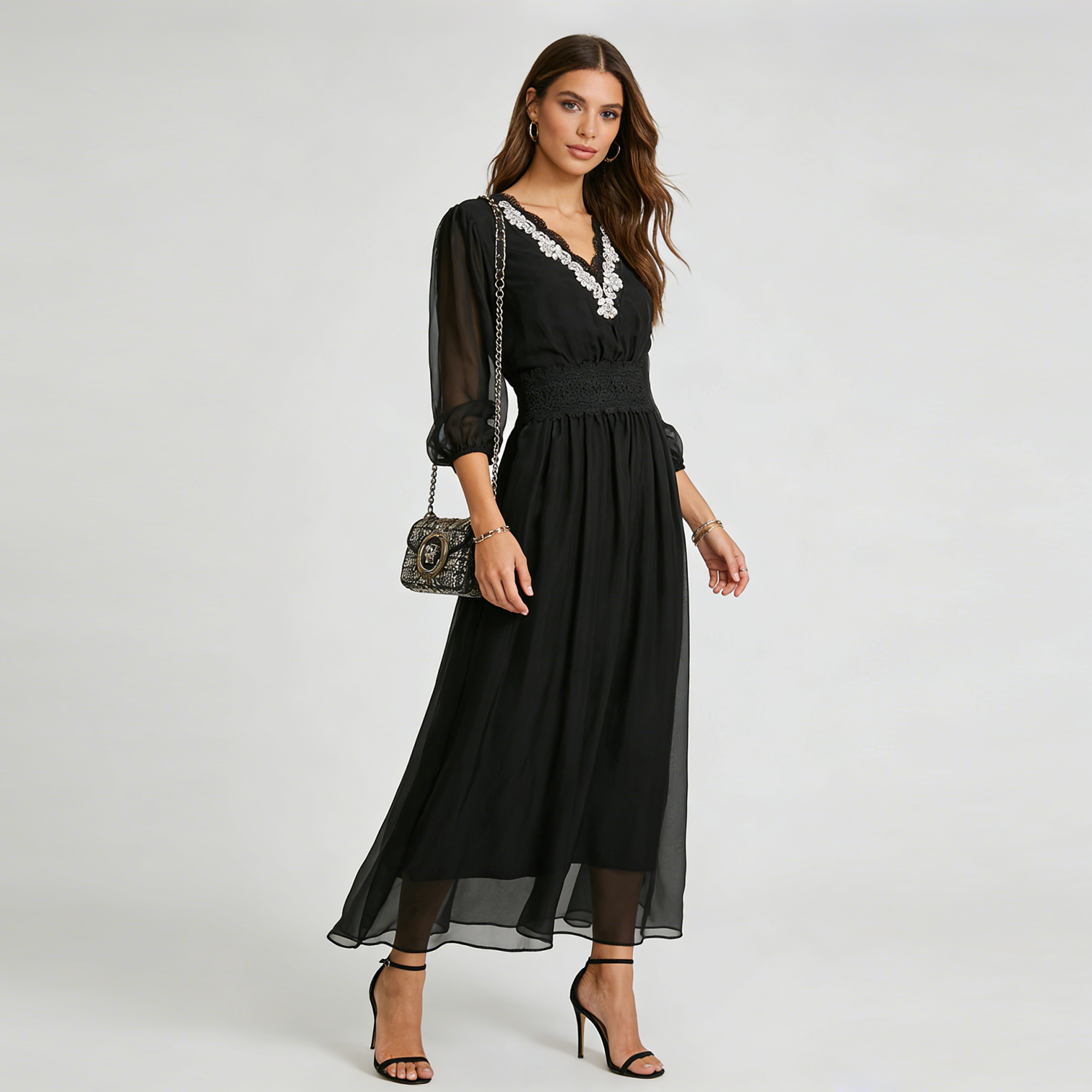 Women's 100% Silk Wrap Dress For Beach REAL SILK LIFE