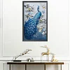 (Big Size) 11CT Peacock- Counted Cross Stitch 48*75cm/18.9*29.53in