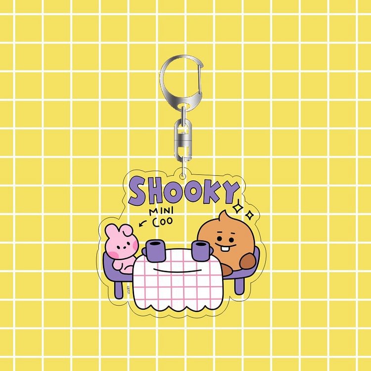 BT21 Little Buddy Baby Keychain