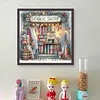 Sewing House-11CT Stamped Cross Stitch 45*45cm/17.72*17.72in