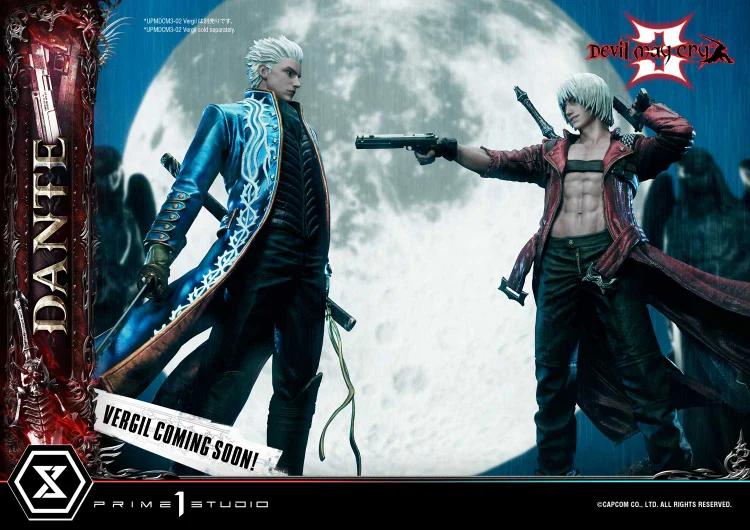 Figura Vergil - Devil May Cry - 1/6 figura - Asmus - Iron Studios Online  Store