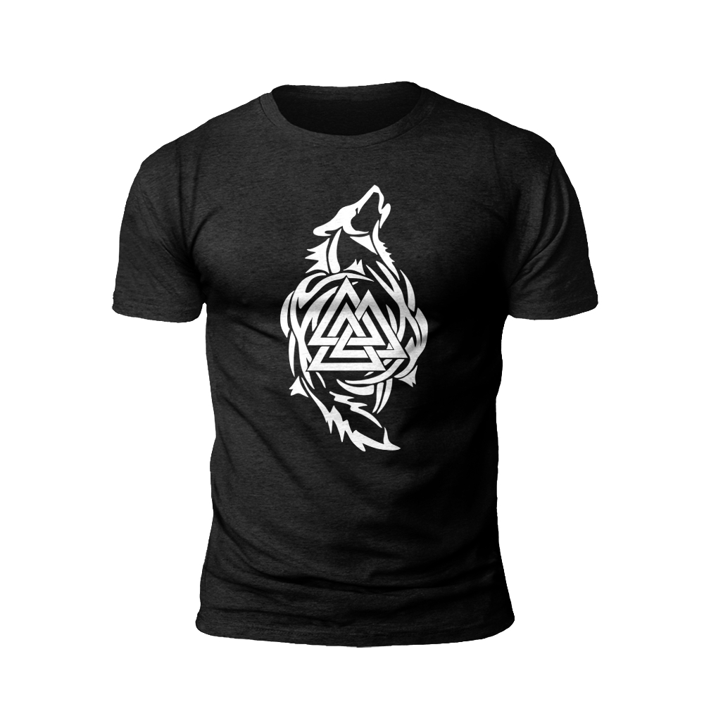Celtic Wolf: The Knotwork Canine T-shirt