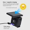 Solar Motorcycle TPMS LCD Display TPMS Tire Pressure Alarm Monitor Wireless TPMS
