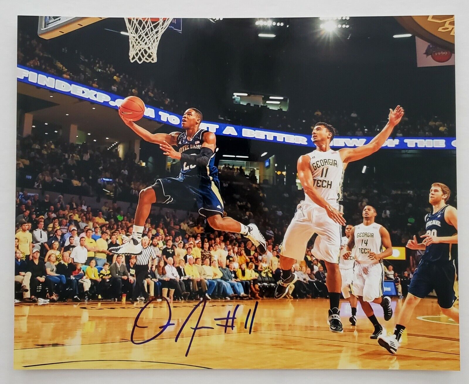 Demetrius Jackson Signed 8x10 Photo Poster painting NCAA Notre Dame Fighting Irish NBA RAD