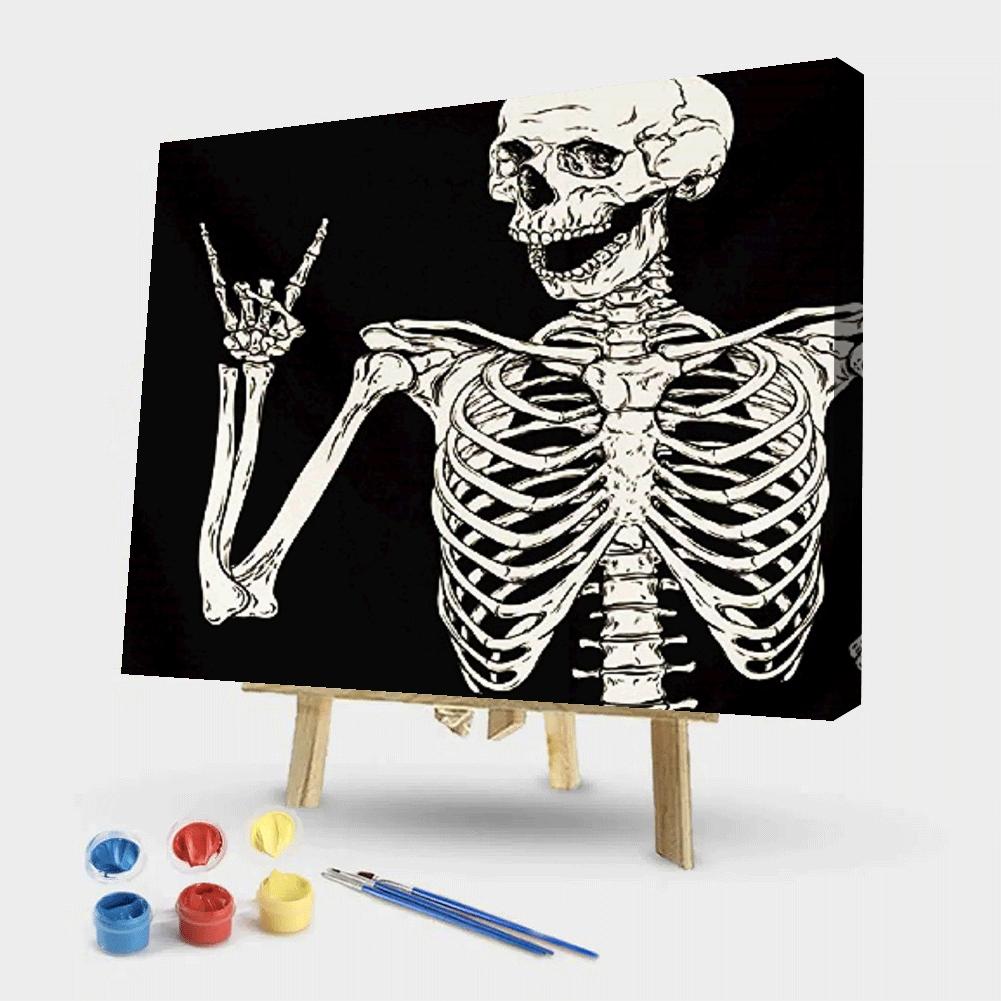 Skeleton - Painting By Numbers - 50*40CM gbfke