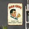 Man Cave - Metal Tin Signs(8*12Inch/12*16Inch) - Bar