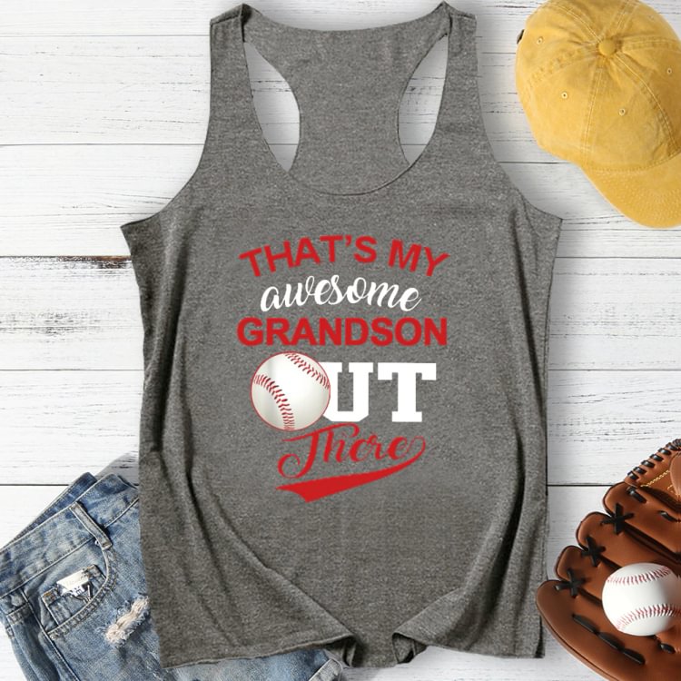 AL™ That's my awesome grandson out there Vest Tops-07029