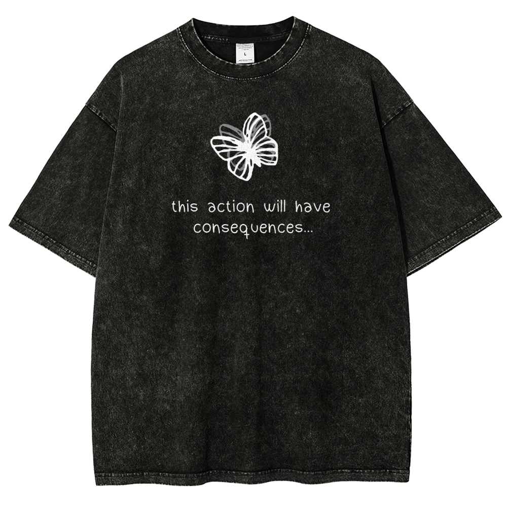 Life Is Strange Unisex Fit Washed T-Shirt 2512019214