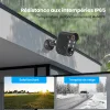 Caméra de sécurité sans fil 1080P avec vision nocturne et détection de mouvement