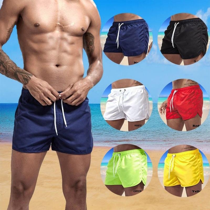 Running Shorts Men 2 In 1 Fitness Gym Workout Shorts Quick-drying Breathable Sports 10 Color Athletic Pockets Pants with Zipper