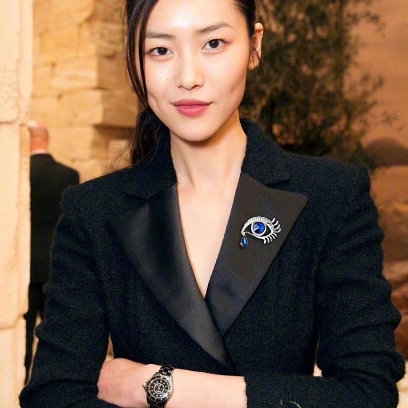 Vintage Style Pin Devil’s Eye Alloy Women’s Brooches