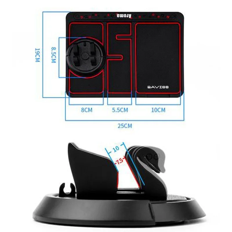 🎁4-In-1 NON-SLIP Phone Pad For Car
