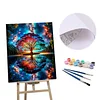 (US Only)Paint By Numbers Kit On Canvas DIY Oil Art Tree Picture Home Wall Decor40x50cm