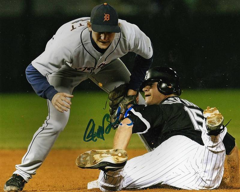 GORDON BECKHAM CHICAGO WHITE SOX SIGNED 8X10 PICTURE