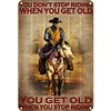 (Multi Style)West Cowboy - Vintage Metal Signs - 20*30cm/30*40cm - Western