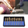 3*6mm carbide tungsten steel grinding head rotary file tungsten steel milling cutter head wood carving grinding head root carving tool head