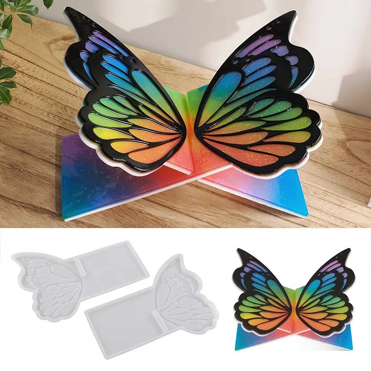 Butterfly Bookrest Resin Molds Set CrazyMold