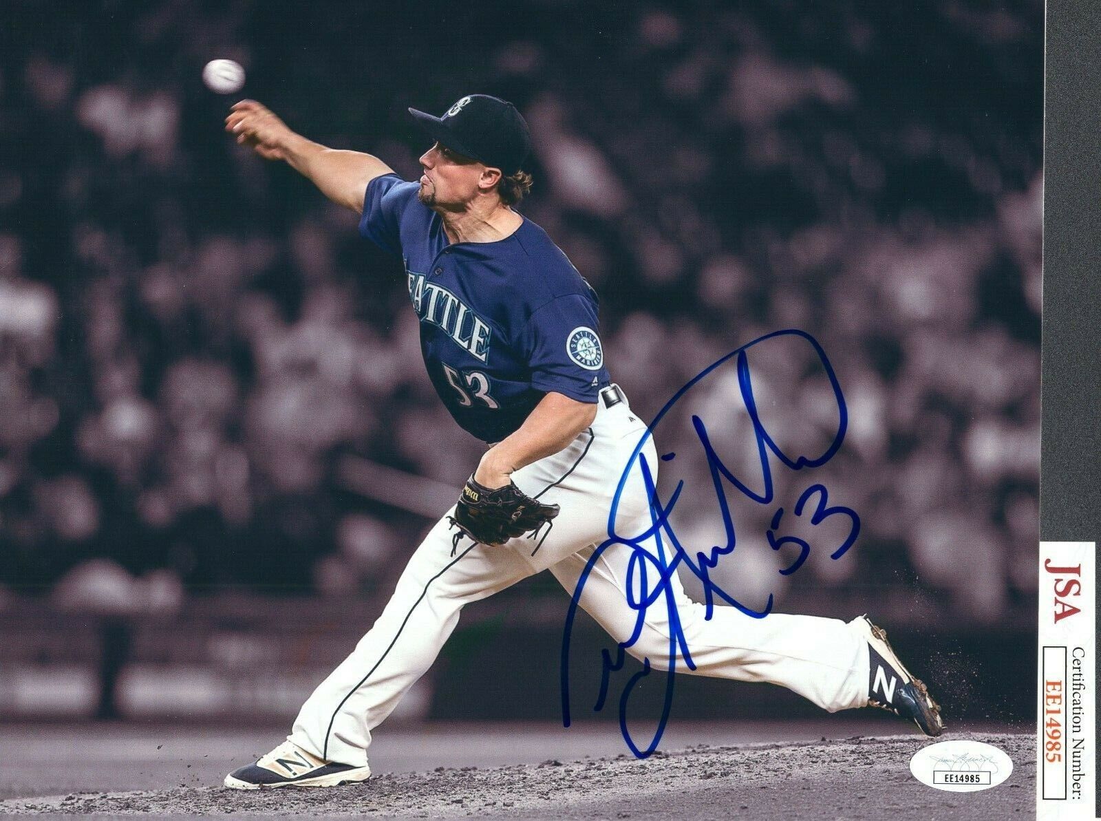 JSA Dan Altavilla Autographed Signed AUTO 8x10 Photo Poster painting Seattle Mariners TRB 346