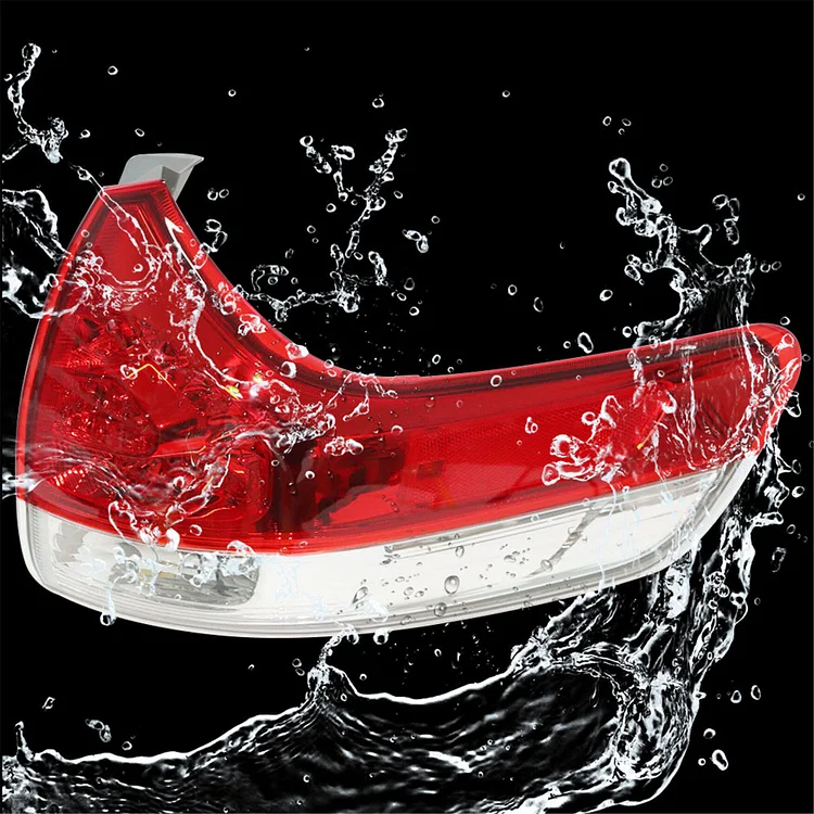 Silscvtt Outer Passenger Side Rear Brake Tail Light Assembly Replacement for 2011-2014 Toyota Sienna Right Tail Lamp 8155008030 TO2805107