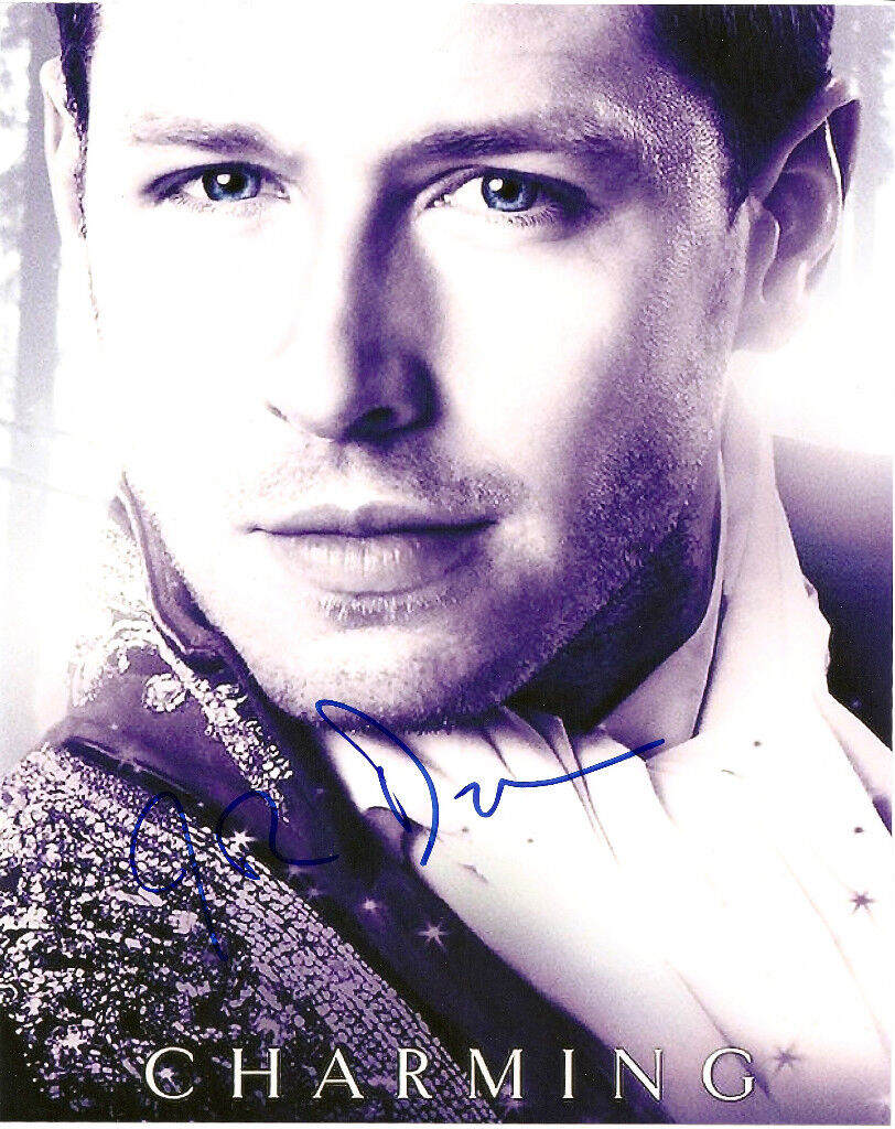 Once Upon a Time Prince Charming Josh Dallas Autographed 8x10 Photo Poster painting COA