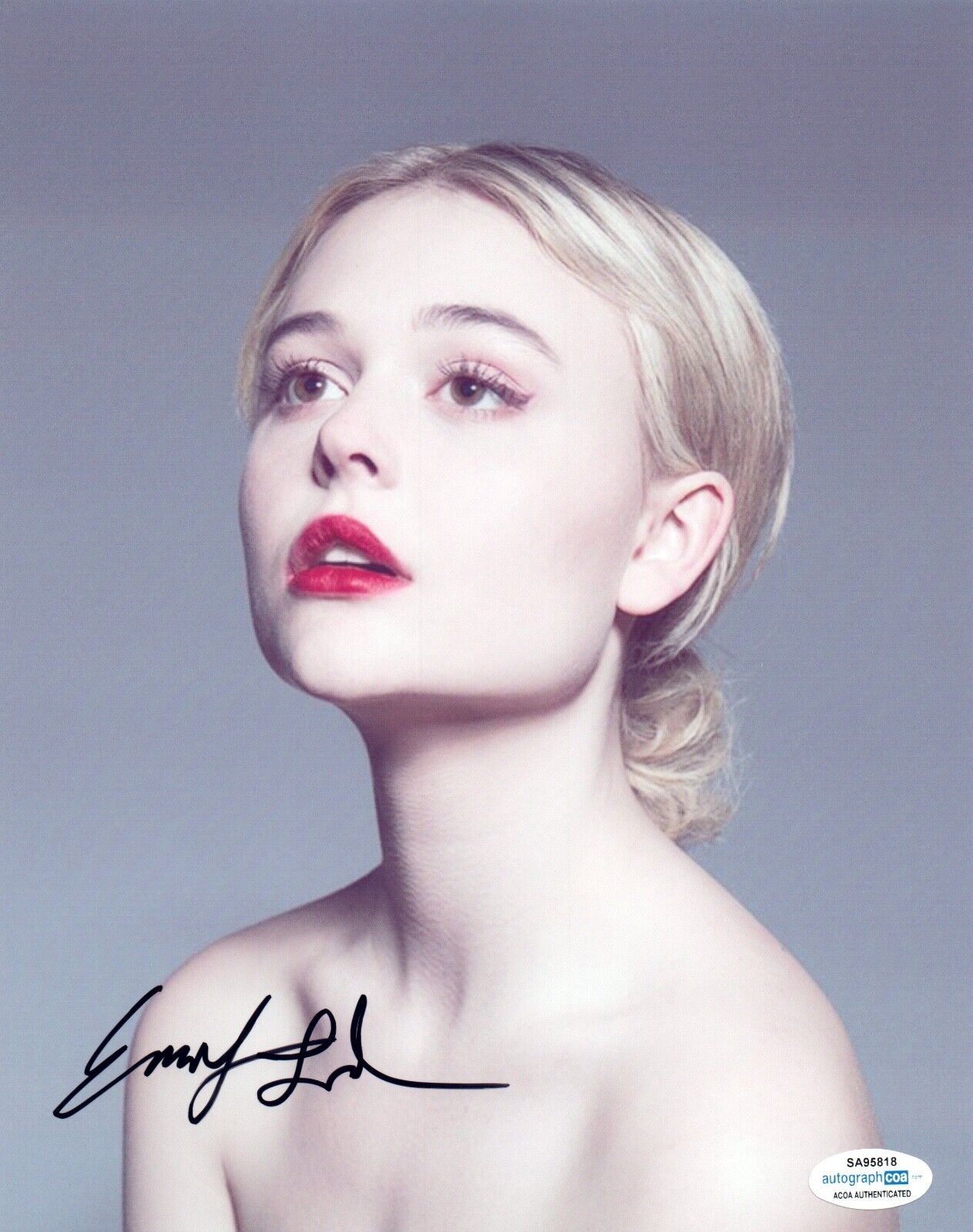 Emily Alyn Lind Signed Autograph 8x10 Photo Poster painting Doctor Sleep Gossip Girl ACOA COA