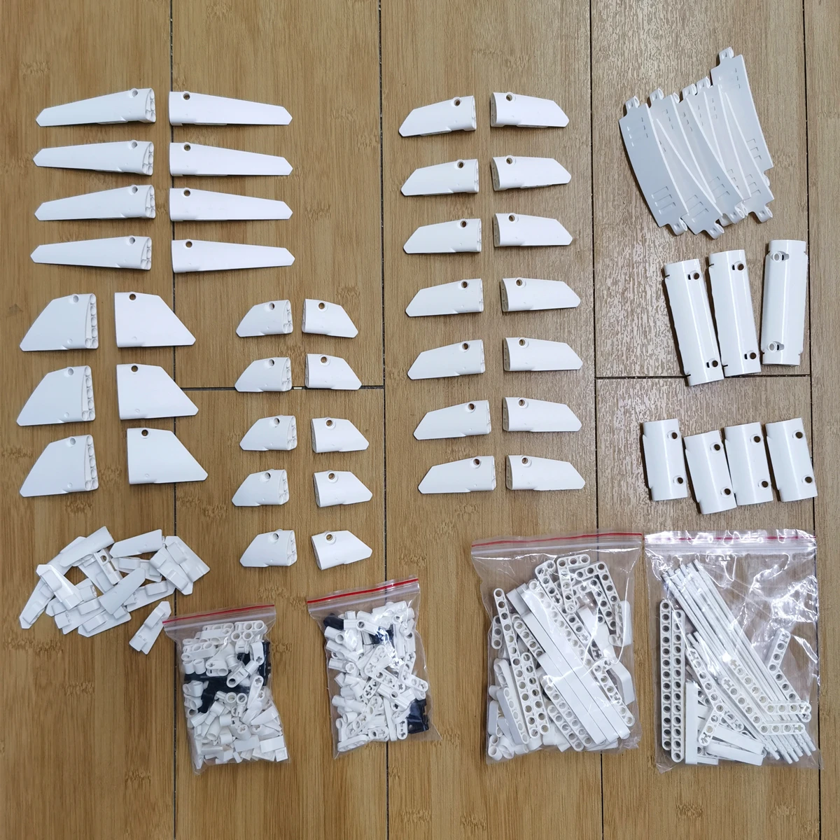 Car Engine Change External Part Wide Body Wheel Arch Modification Accessories Compatible CADA C61042 C61043 MOC Building Blocks