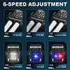 Dual LED Portable Keychain Light 600mAh USB Rechargeable Camping Pocket Lantern