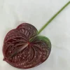 Artificial Single Stem Anthurium Flower
