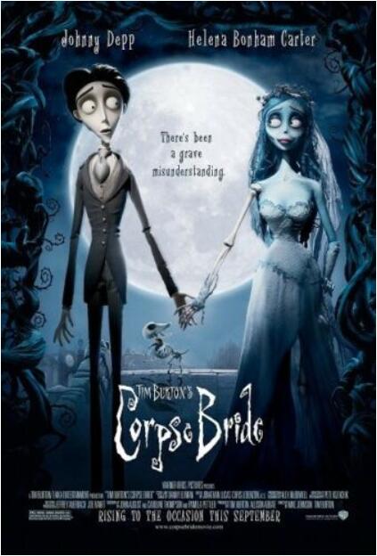 Corpse Bride movie SILK POSTER  Wall painting Home Decor