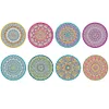 8pcs Diamond Painting Coasters with Holder for Beginner Adults Kids