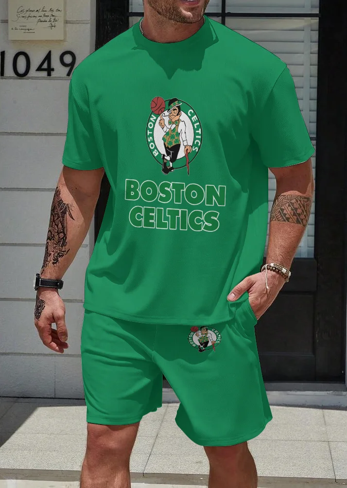Boston Celtics  Limited Edition Top And Shorts Two-Piece Suits