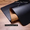 Carbon Fiber Leather Table Pad Splicing Desk Laptop Pad