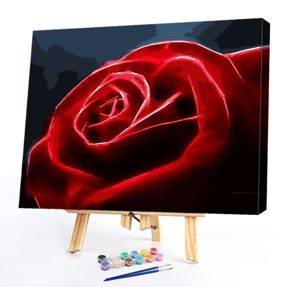 

40x50cm - Paint By Numbers Rose, 501 Original