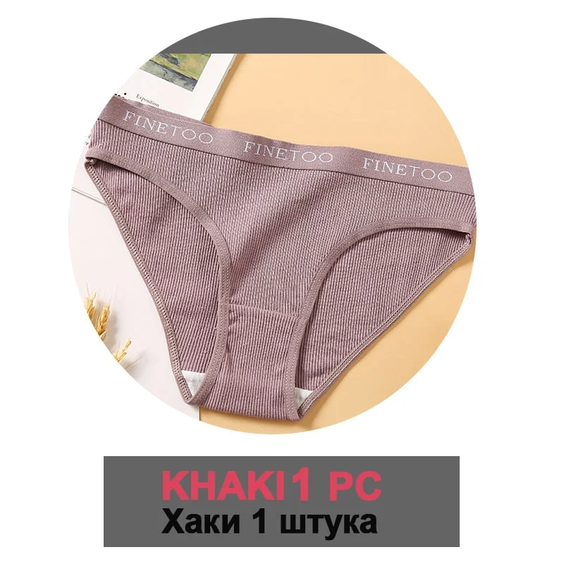 Sexy Cotton Panties for Woman Underwear Soft Letter Belt Women's Underpants Girls Lingerie Briefs Comfort Ladies Intimate M-XL