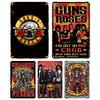 (Multi Style)Guns N' Roses - Metal Tin Signs(8*12Inch/12*16Inch)