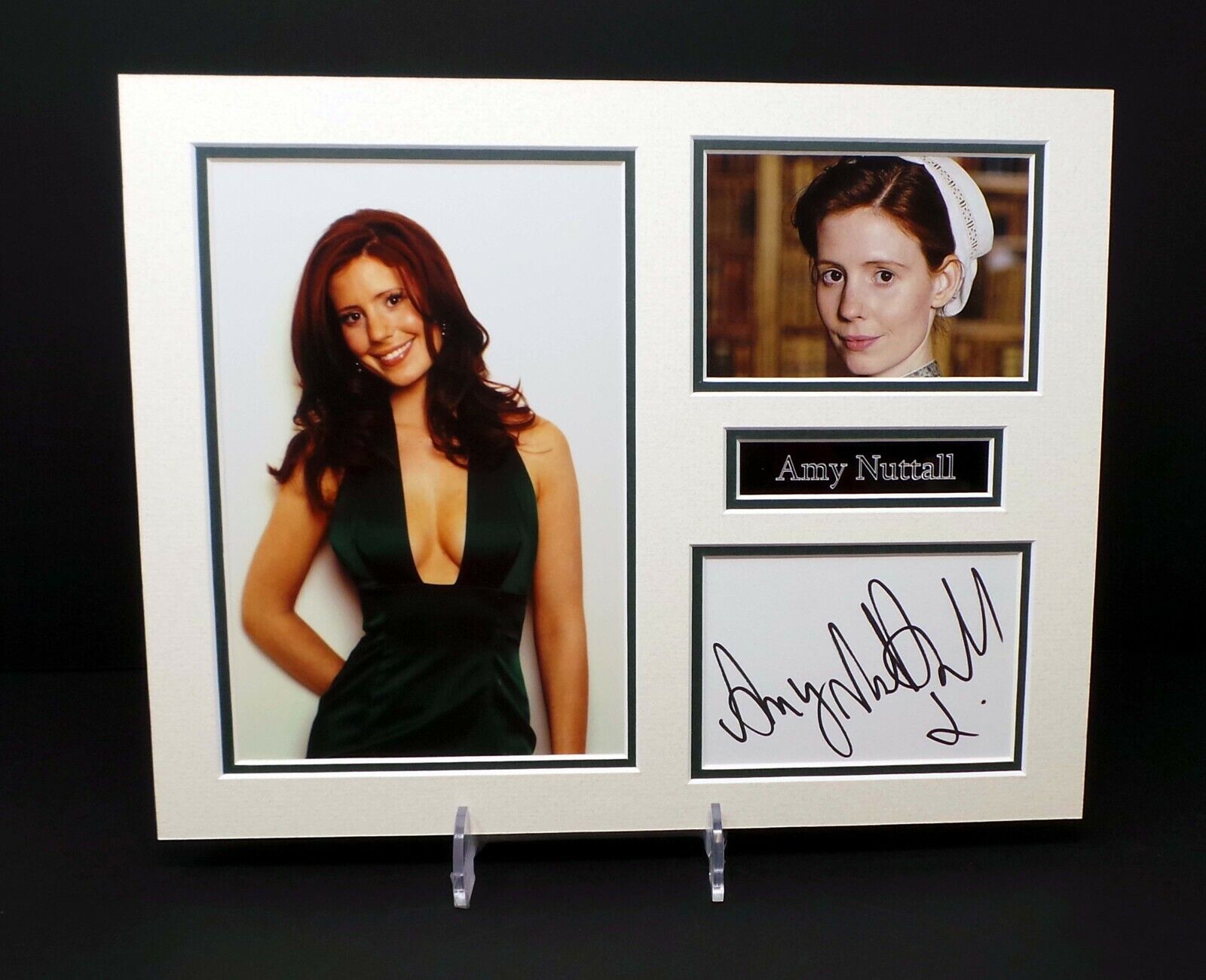 Amy NUTTALL Signed Mounted SEXY Photo Poster painting Display AFTAL RD COA Downton Abbey Actress