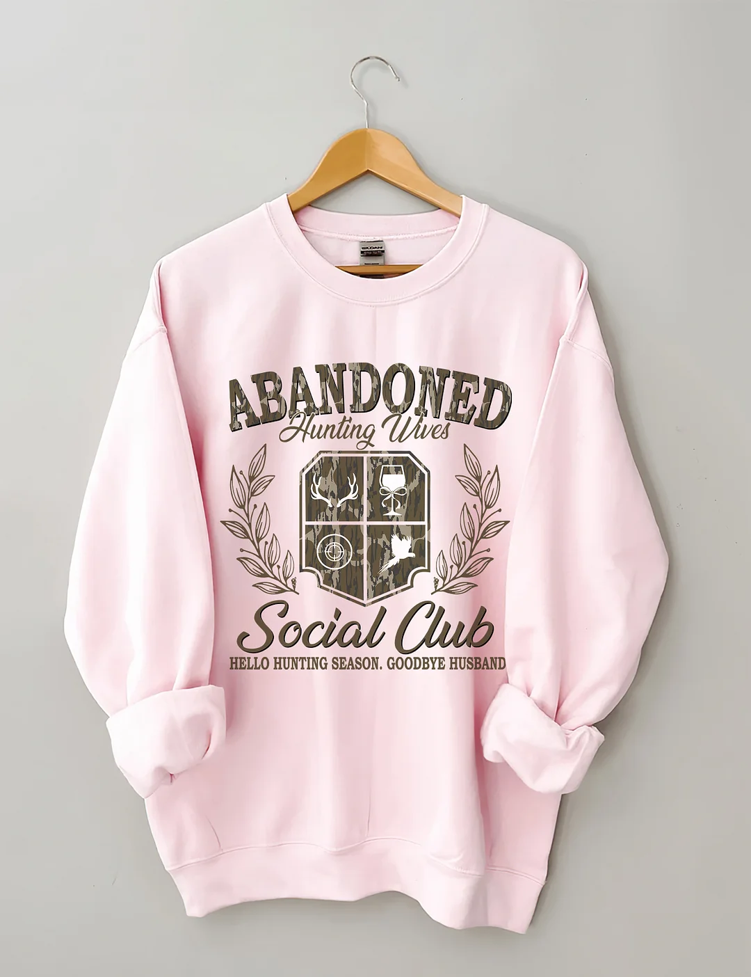 Abandoned Hunting Wife Social Club Sweatshirt