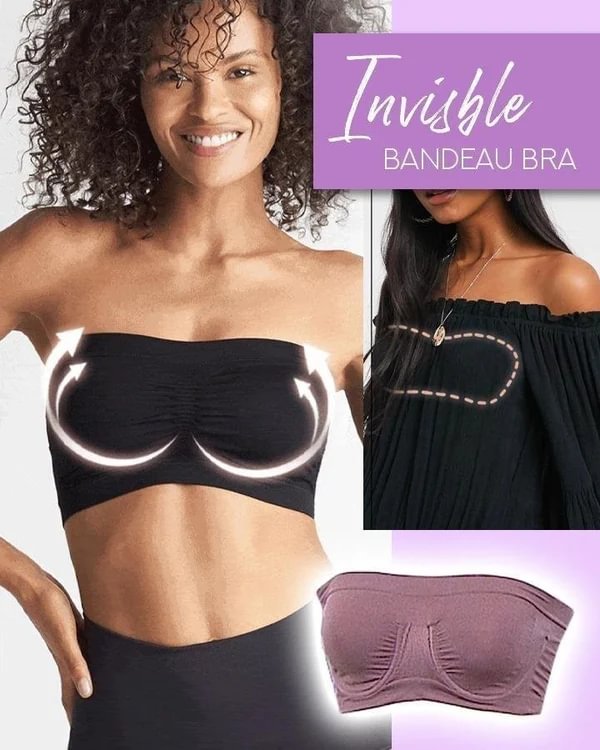 🔥[HOT SALE 50% OFF ] Invisible Seamless Supportive Bandeau Bra