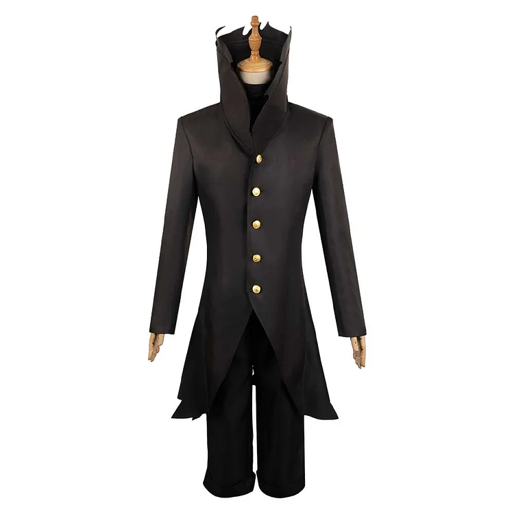 Dandadan (2024) Okarun Transformation Black Outfits Cosplay Costume Halloween Carnival Suit
