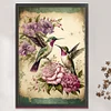 Birds Flower -11CT Stamped Cross Stitch Kit(40*60cm)