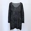 Lace Knit Beach Skirt White Crew Neck Blouse