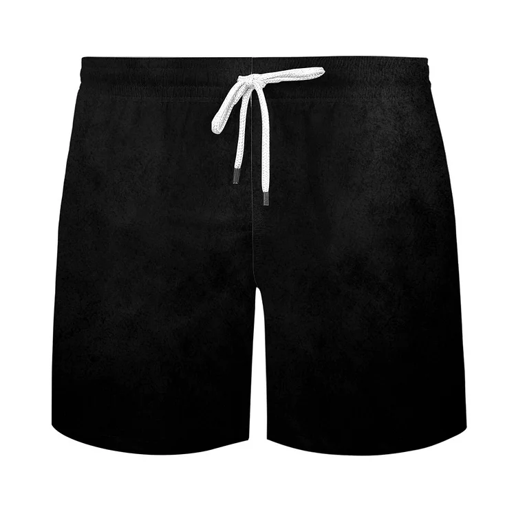 BrosWear Solid Color Vacation Casual Men'S Short Pants