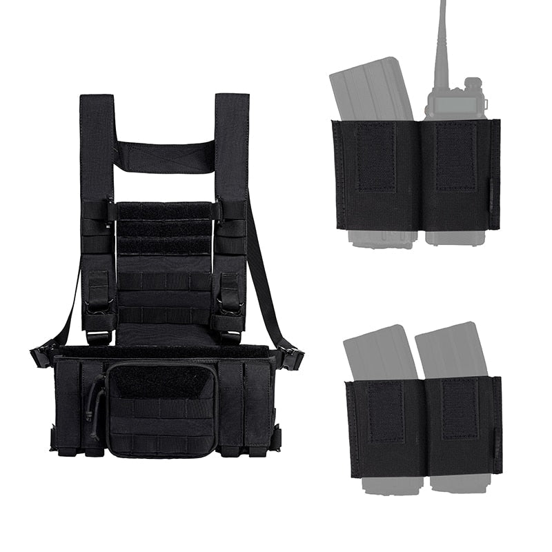 Tactical Chest Rig With Mag Inserts